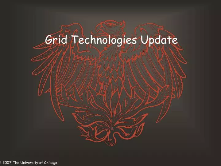 grid technologies update