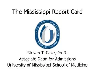 The Mississippi Report Card