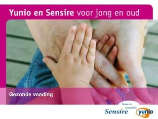 gezonde voeding