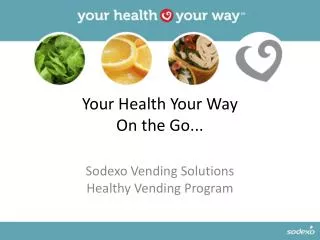 Your Health Your Way On the Go...