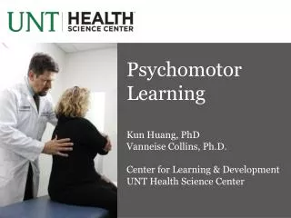 Psychomotor Learning