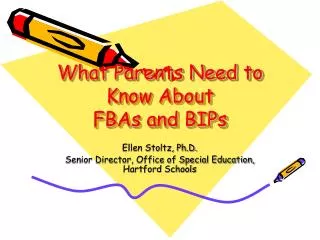 What Parents Need to Know About FBAs and BIPs