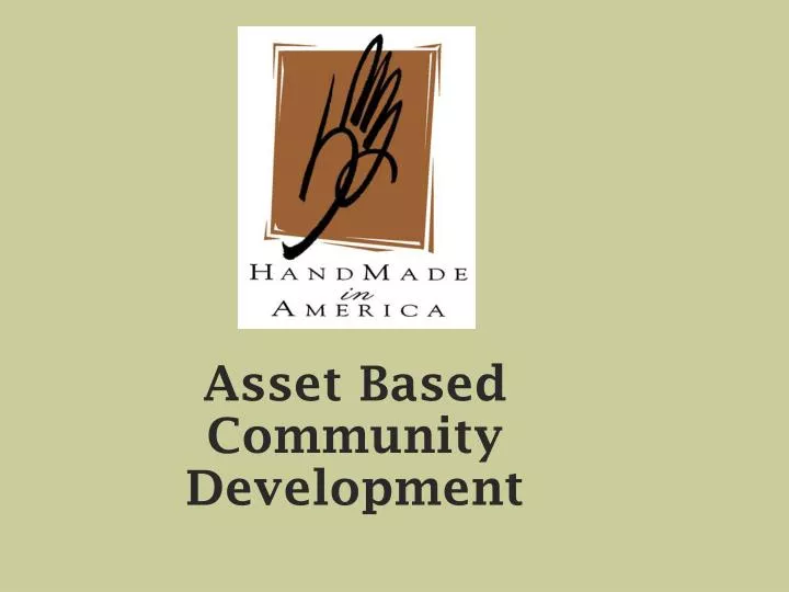 asset based community development