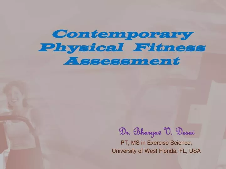 contemporary physical fitness assessment
