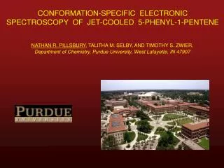 CONFORMATION-SPECIFIC ELECTRONIC SPECTROSCOPY OF JET-COOLED 5-PHENYL-1-PENTENE