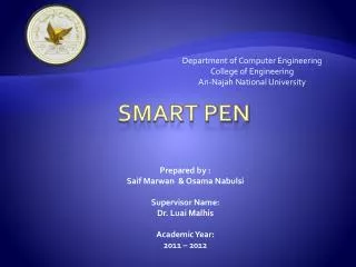 Smart Pen