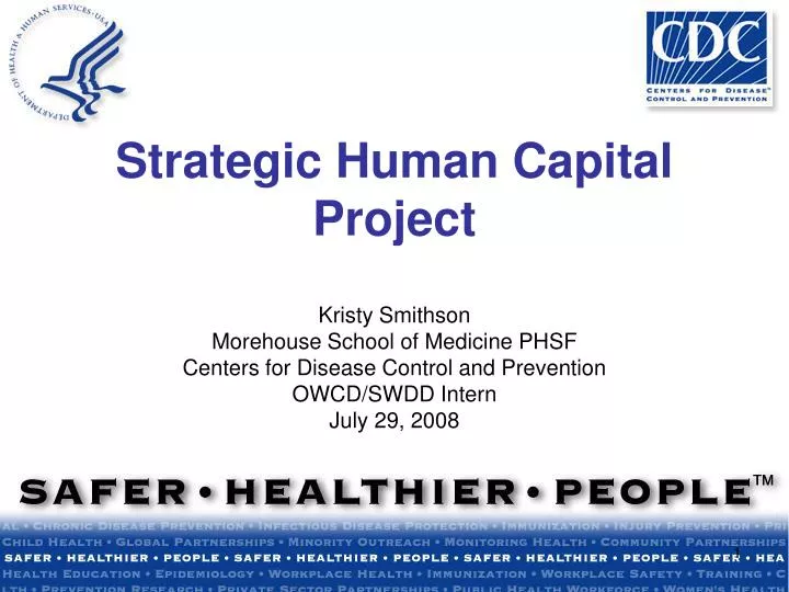 strategic human capital project