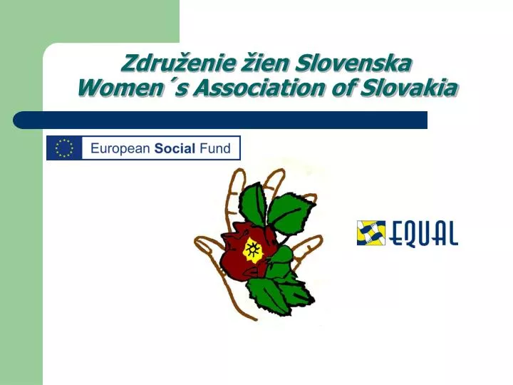 zdru enie ien slovenska women s association of slovakia