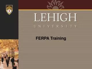 FERPA Training