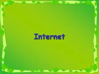 internet