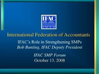 International Federation of Accountants