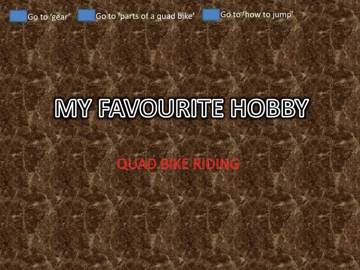 quad bike riding