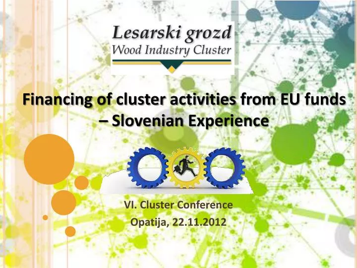 vi cluster conference opatija 22 11 2012