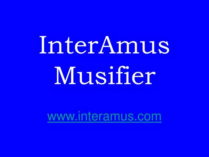 www interamus com