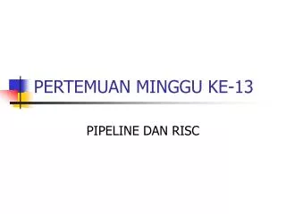 pertemuan minggu ke 13