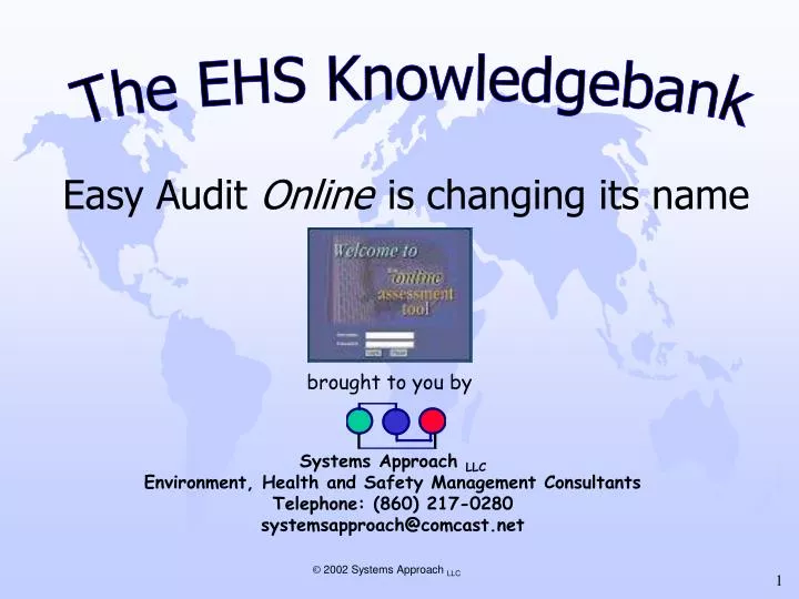easy audit online is changing its name