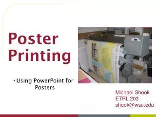 Poster Printing