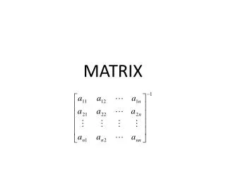 matrix
