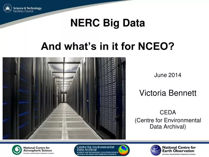 nerc big data and what s in it for nceo