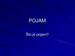 POJAM - slide 1