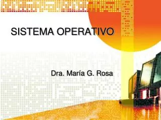 sistema operativo