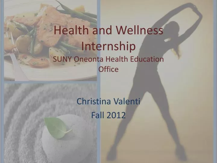health and wellness internship suny oneonta health education office