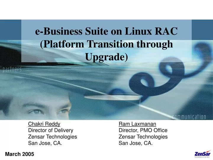 e business suite on linux rac platform transition through upgrade