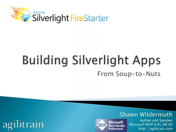 building silverlight apps