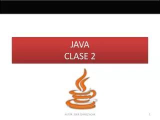 java clase 2