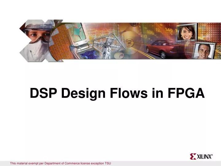 dsp design flows in fpga