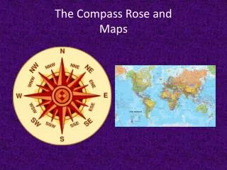 The Compass Rose and Maps