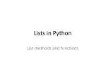 PPT - Lists in Python PowerPoint Presentation, free download - ID:1177595