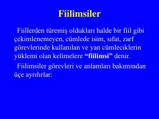 fiilimsiler