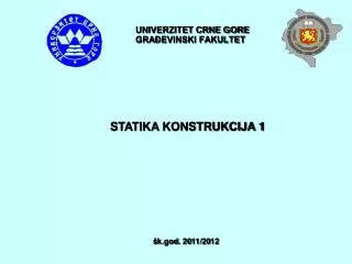univerzitet crne gore gra evinski fakultet
