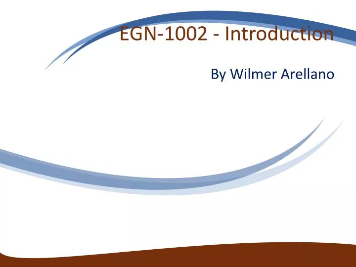 egn 1002 introduction