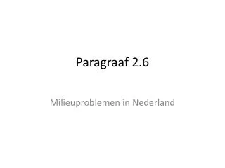 paragraaf 2 6