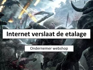 ondernemer webshop