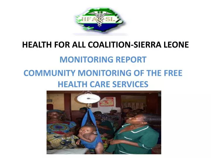 health for all coalition sierra leone