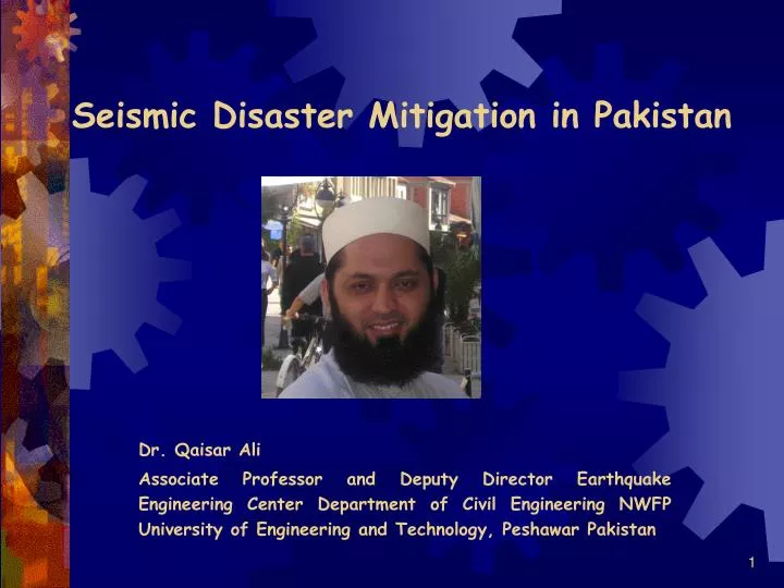 seismic disaster mitigation in pakistan