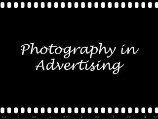 Photography in Advertising