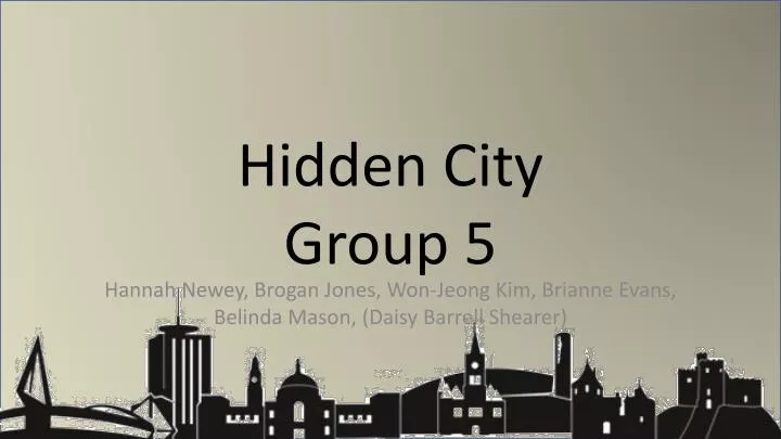 hidden city group 5