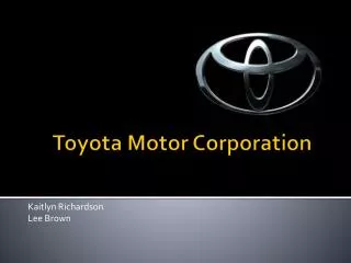 Toyota Motor Corporation