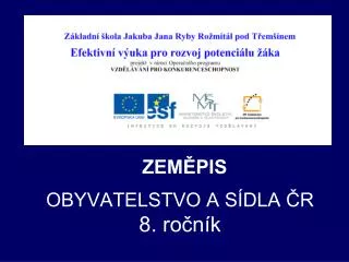 obyvatelstvo a s dla r 8 ro n k