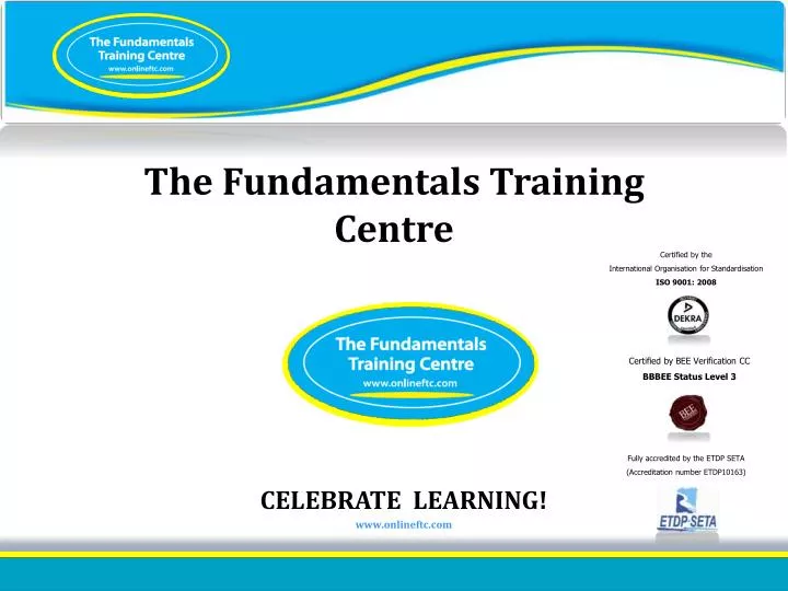 the fundamentals training centre