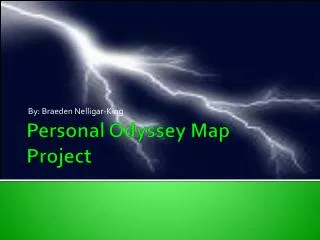 Personal Odyssey Map Project