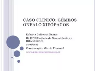 caso cl nico g meos onfalo xif pagos