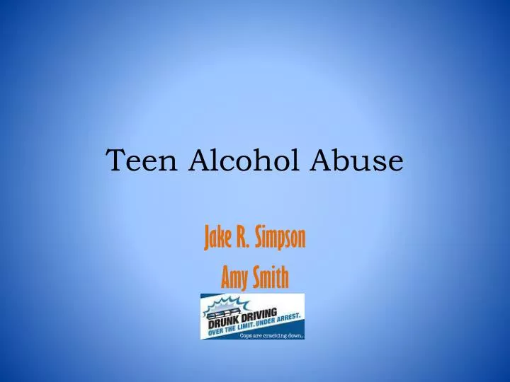 teen alcohol abuse