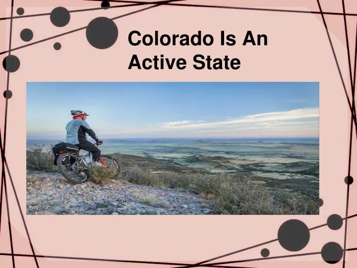 colorado is an active state