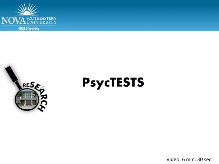 psyctests