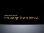 Accounting/Finance Review - slide 1